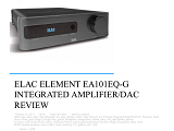 ELAC Element EA101EQ-G - (US) review